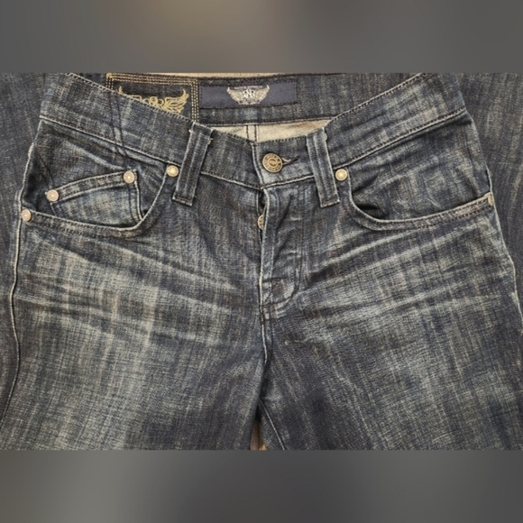 Rock & Republic Button Fly Straight Leg Jeans - Picture 2 of 6